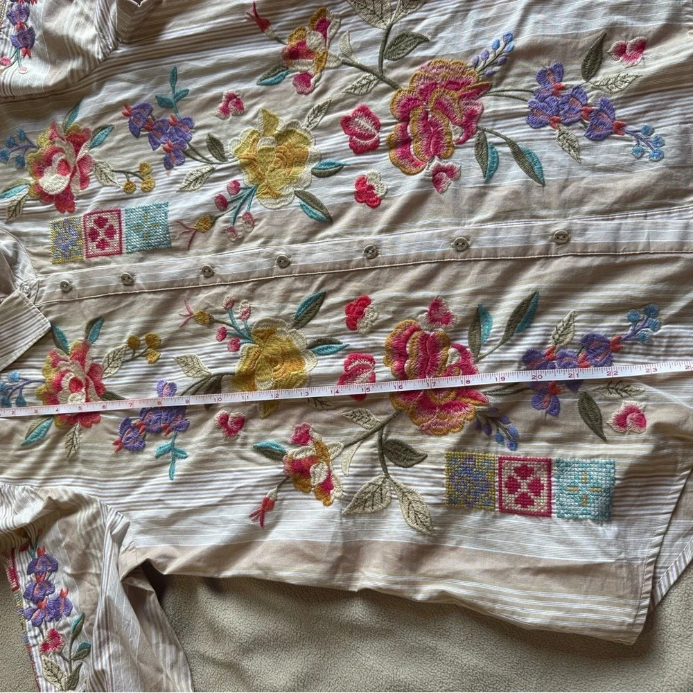 Johnny Was button front